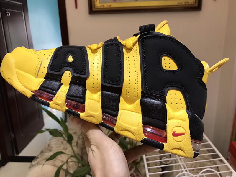 Authentic Nike Air More Uptempo Yellow